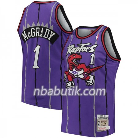 NBA Mænd Trøje Toronto Raptors Tracy McGrady 1 Hardwood Classics Lilla Swingman NBA Mænd Trøje Toronto Raptors Tracy McGrady 1 Hardwood Classics Lilla Swingman